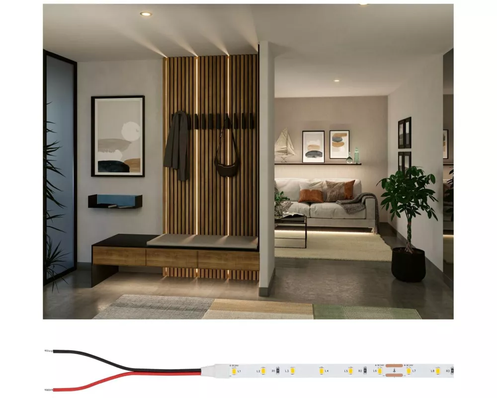 Paulmann Pro LED Strip Silver P25 827 5m 20W 400 lm/m 60LEDs/m 2700K