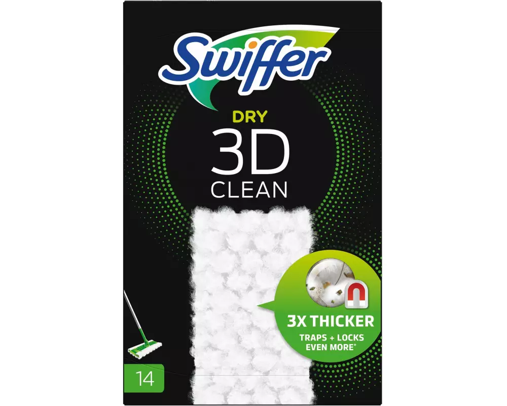 Swiffer Wischtuch 3D Clean 14 Stück
