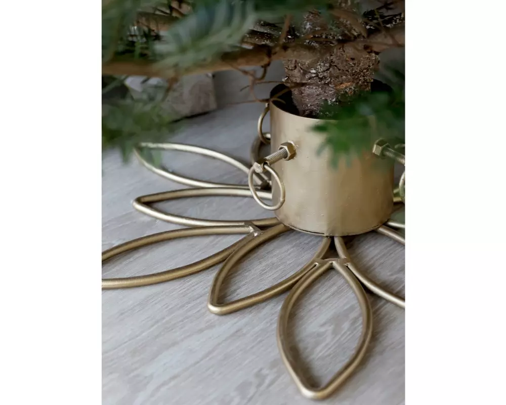 Chic Antique Weihnachtsbaumständer Ø 10 cm, Messing