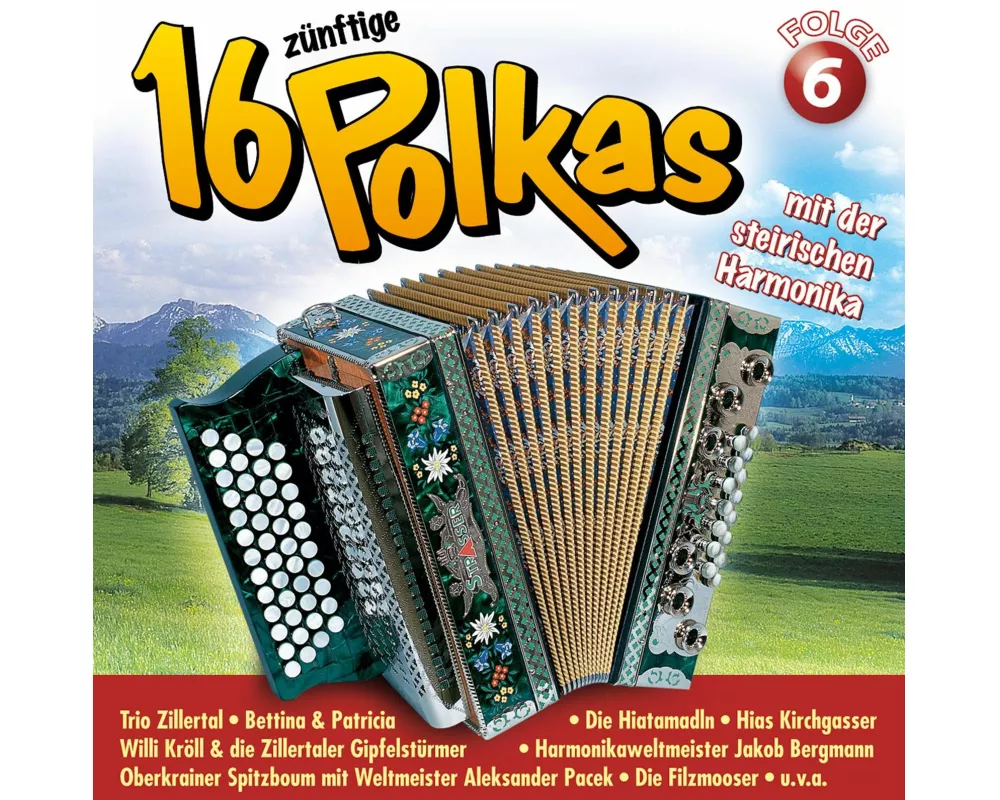 16 Zünftige Polkas Mit Der Steirischen Harmonika 6