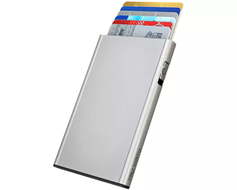 TRU VIRTU Portemonnaie Card Case Click & Slide