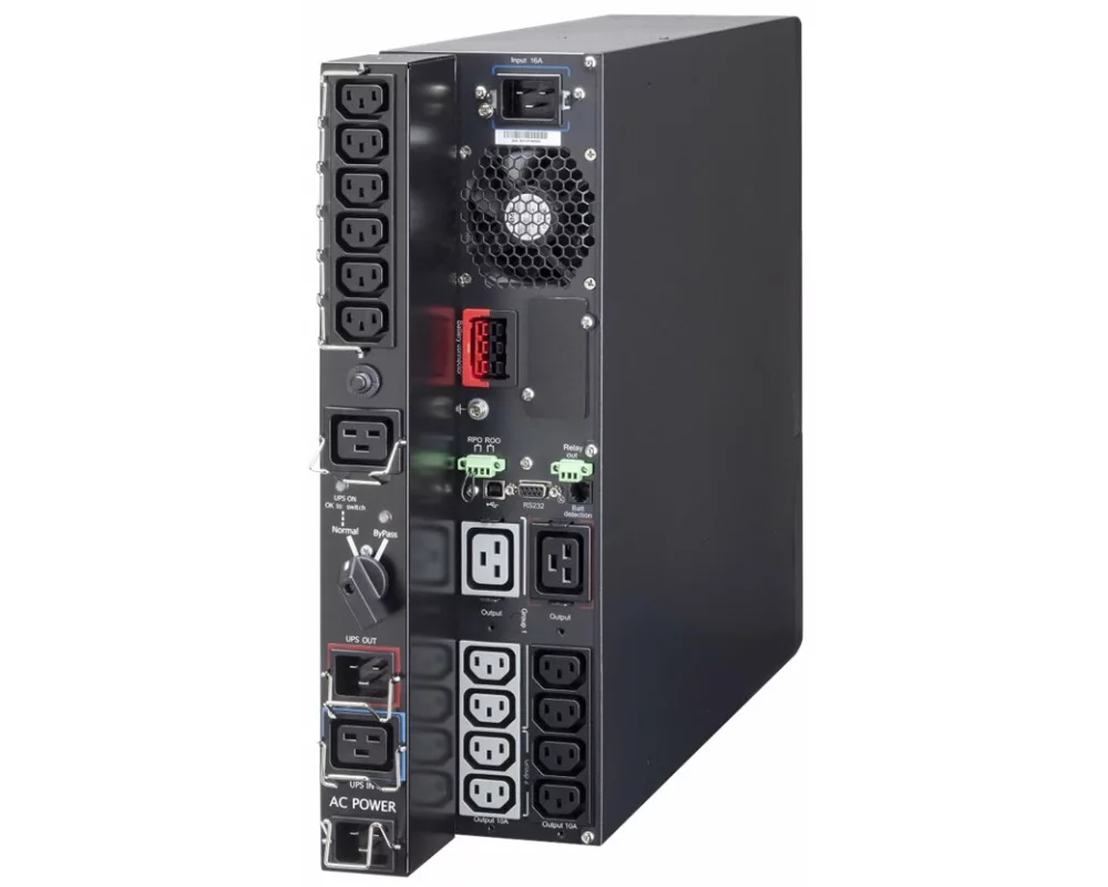 EATON 9PX 2200i 2200VA/2200W IEC Maintenance Bypass, Tower/ Rack, 3U, 5min Runtime 1800W