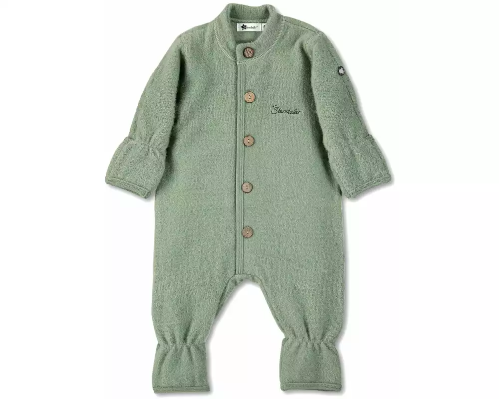 Sterntaler Winter-Overall Merinowolle Grün Gr. 56