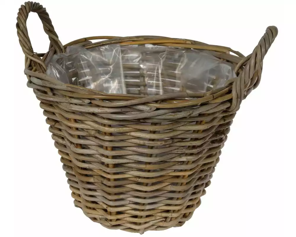 Jaco Pflanzentopf Rattan Korb rund Ø 35 cm