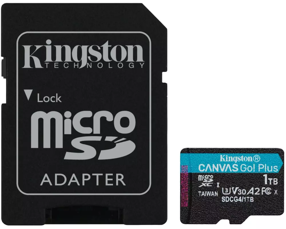 Kingston microSDXC-Karte Canvas Go! Plus 1000 GB