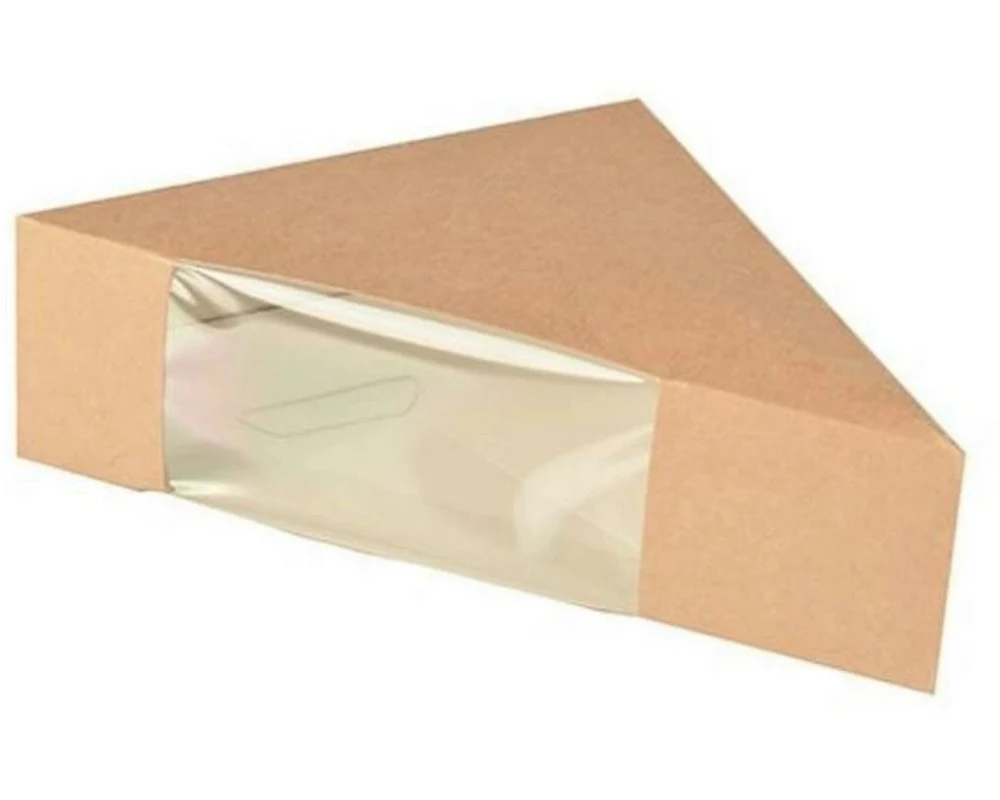 Papstar Sandwichbox Sichtfenster 50 Stück