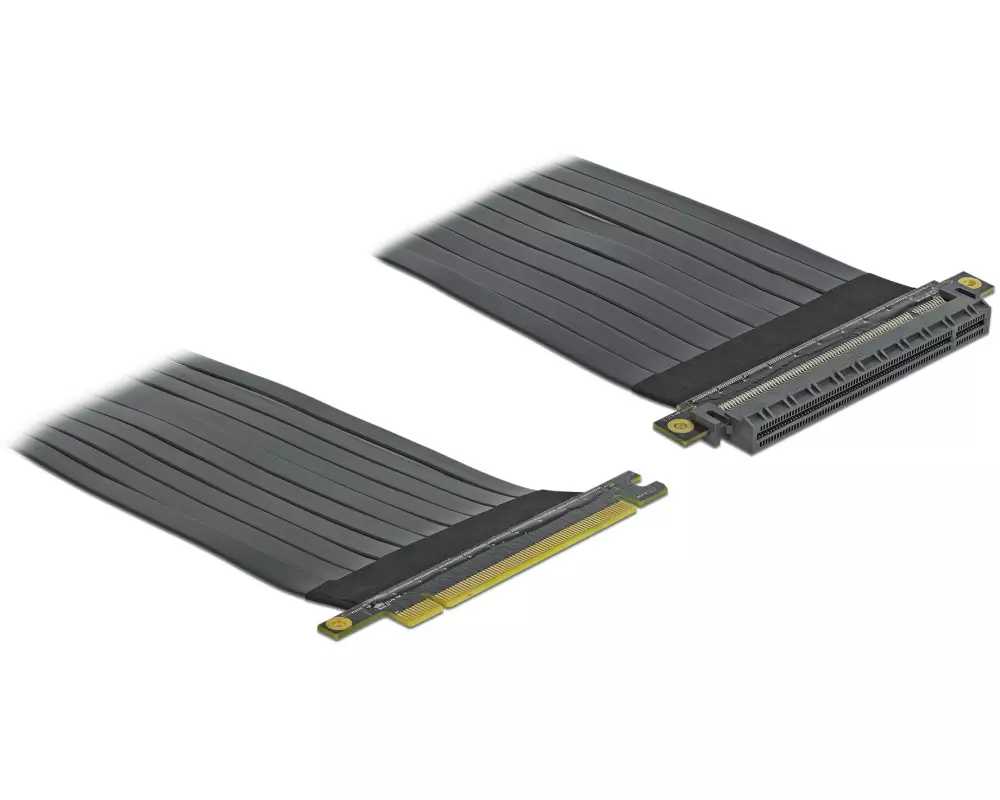 Delock PCI-E Riser Karte x16 zu x16 flexibel, 60 cm