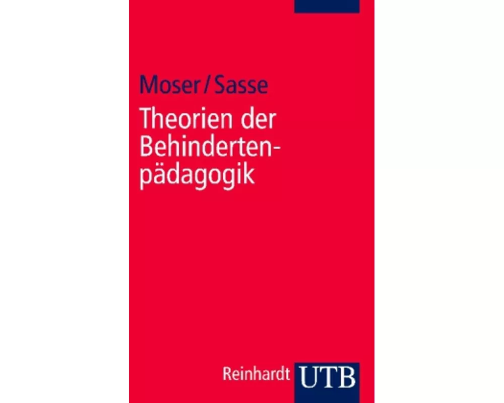 Theorien der Behindertenpädagogik