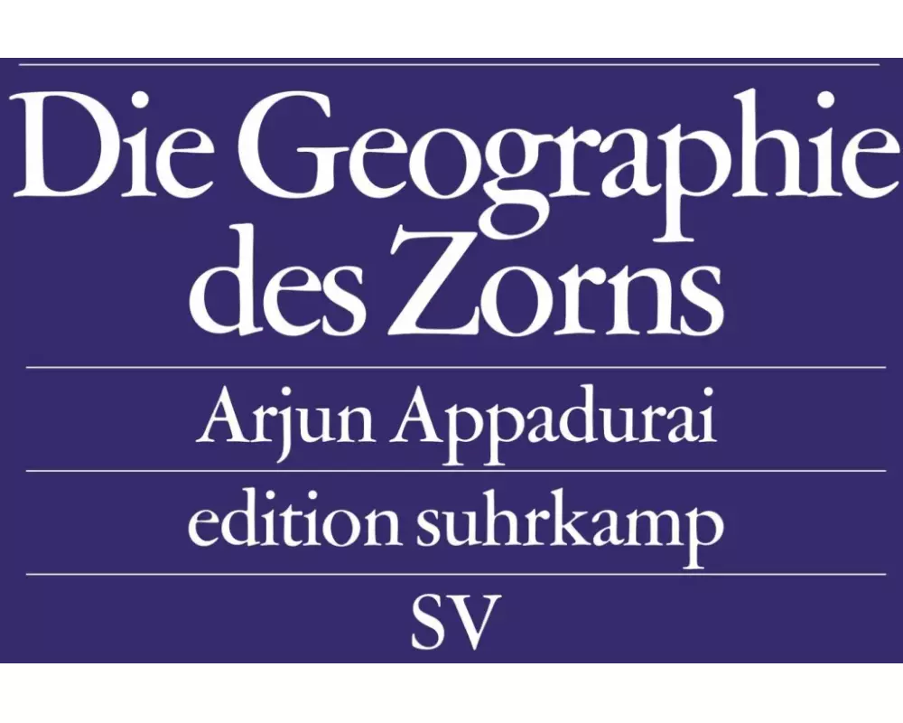 Die Geographie des Zorns