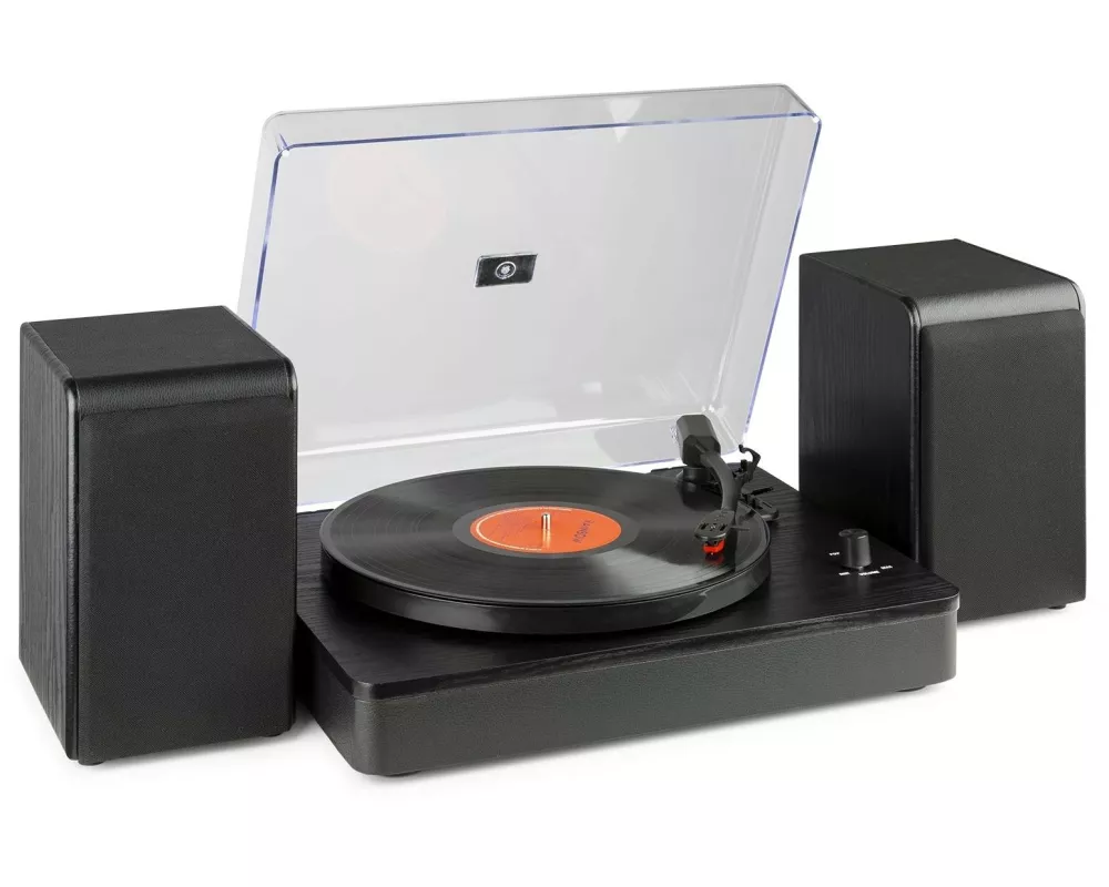 Audizio Plattenspieler mit Bluetooth RP330 Schwarz