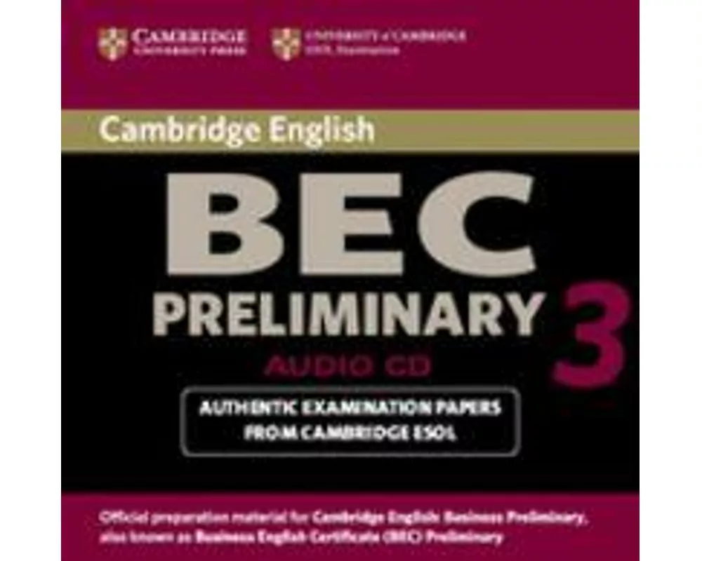 Cambridge BEC Preliminary 3