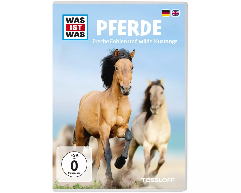 WAS IST WAS DVD Pferde. Freche Fohlen und wilde Mustangs