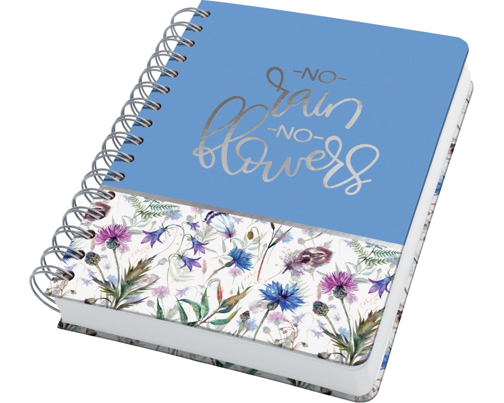 JOLIE Spiral-Notizbuch A5 JN619 Misty Meadows, dots 240 Seiten