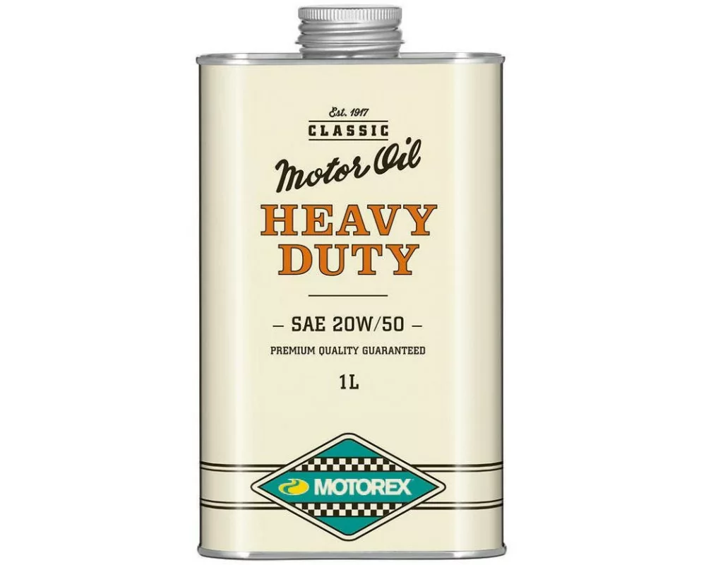 Motorex Motorenöl 4-Takt HEAVY DUTY 20W/50, 1 l
