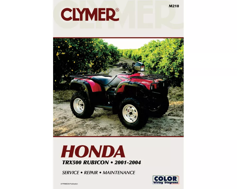 Honda TRX500 Rubicon Series ATV (2001-2004) Service Repair Manual