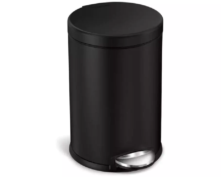 Simplehuman Treteimer 4.5 l, Schwarz matt