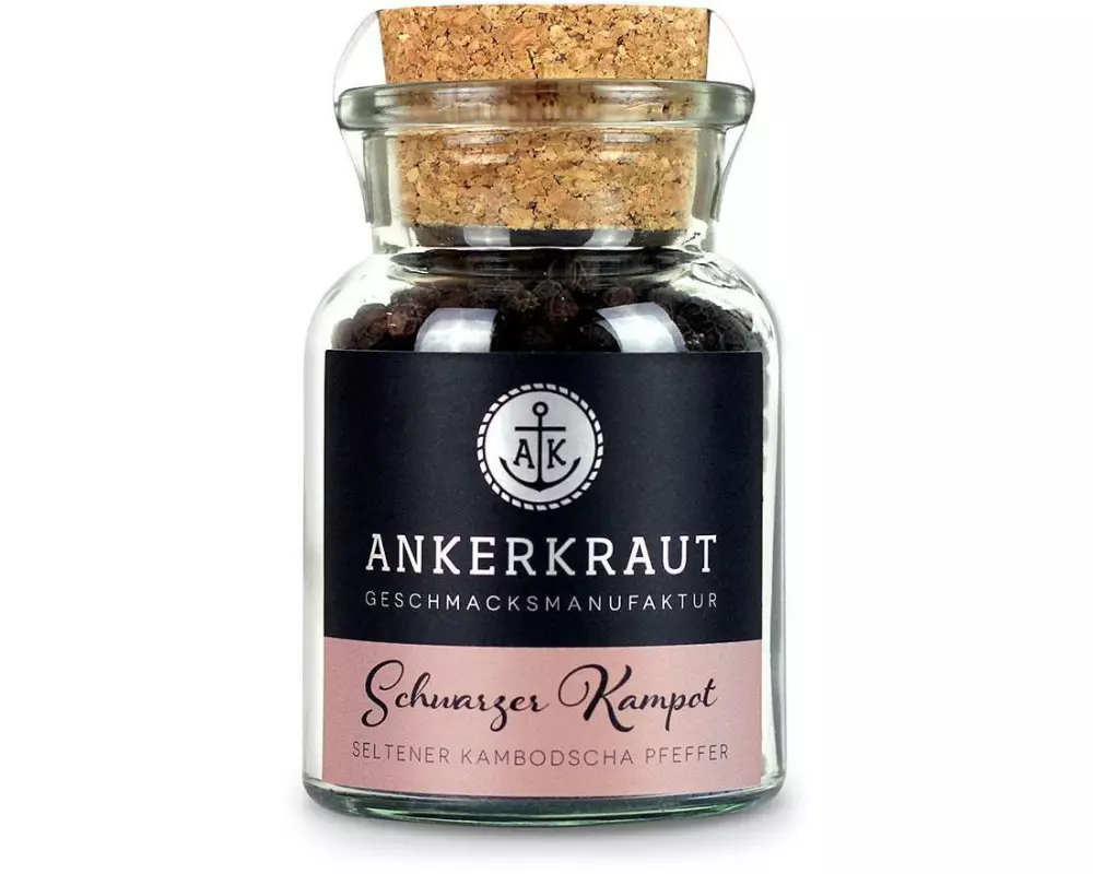 Ankerkraut Gewürz Schwarzer Kampot 80 g
