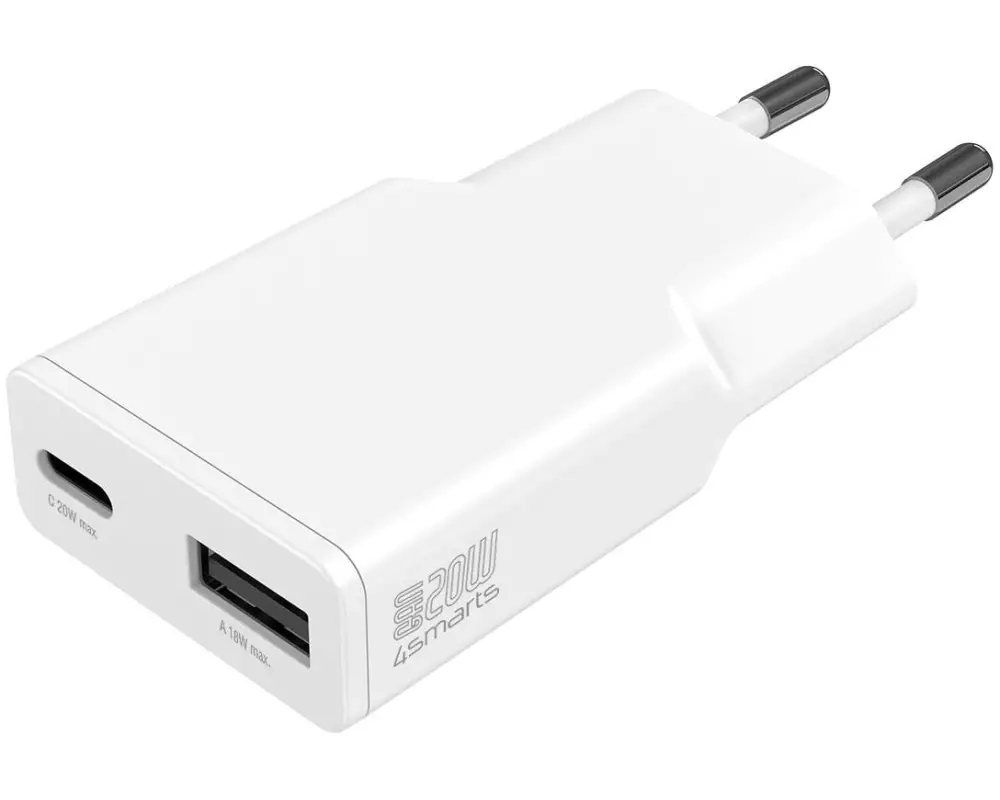 4smarts USB-Wandladegerät PDPlug Duos Slim PD 20W