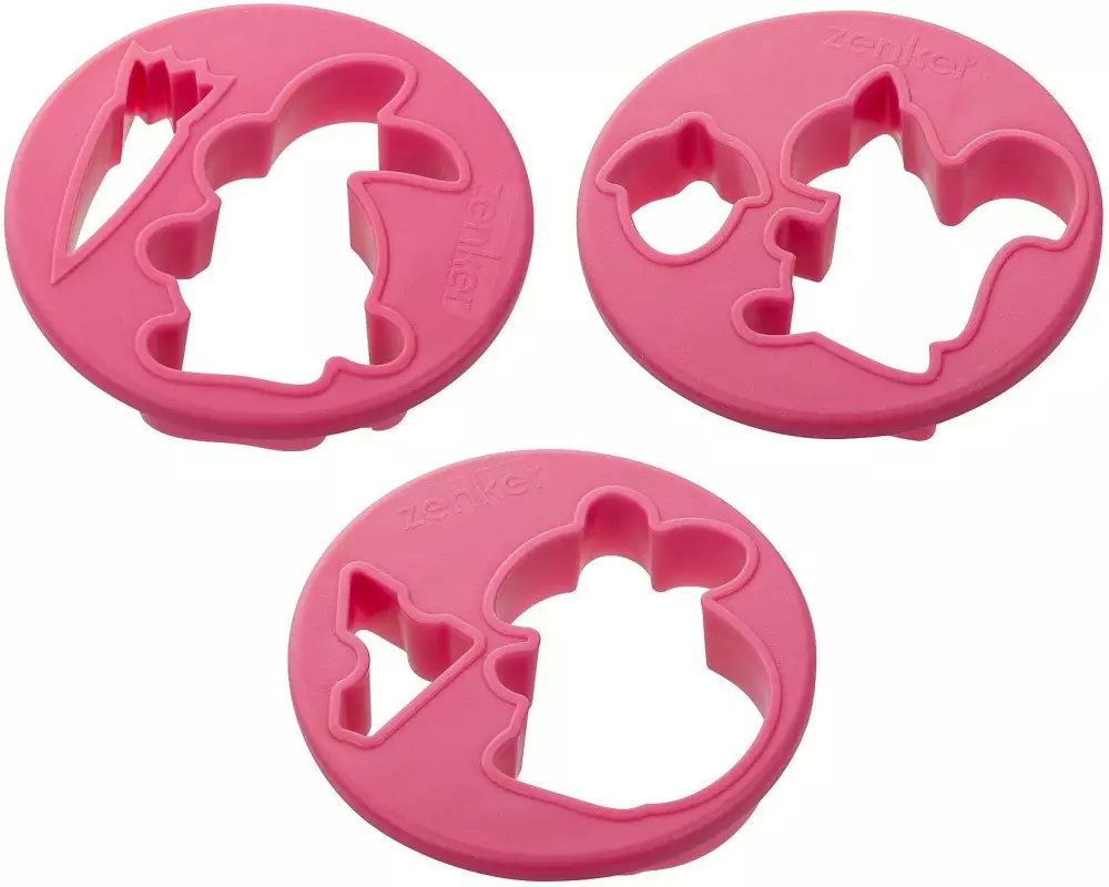 Zenker Guetzli-Ausstecher Tiere Set, 3-tlg.