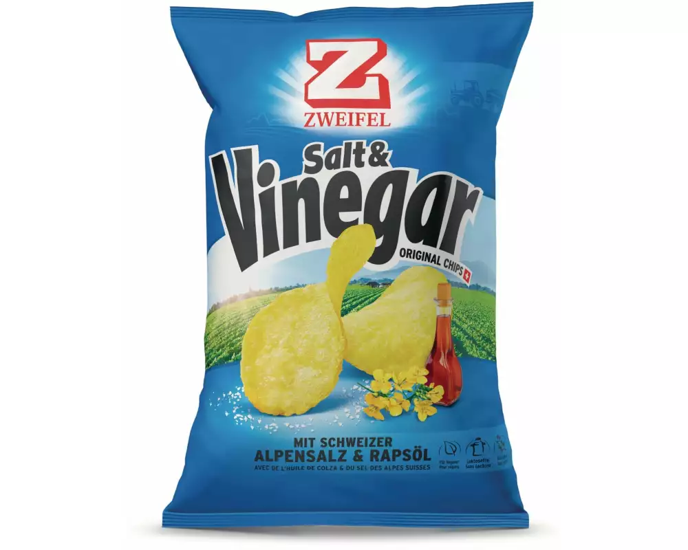 Zweifel Chips Original Salt & Vinegar 175 g