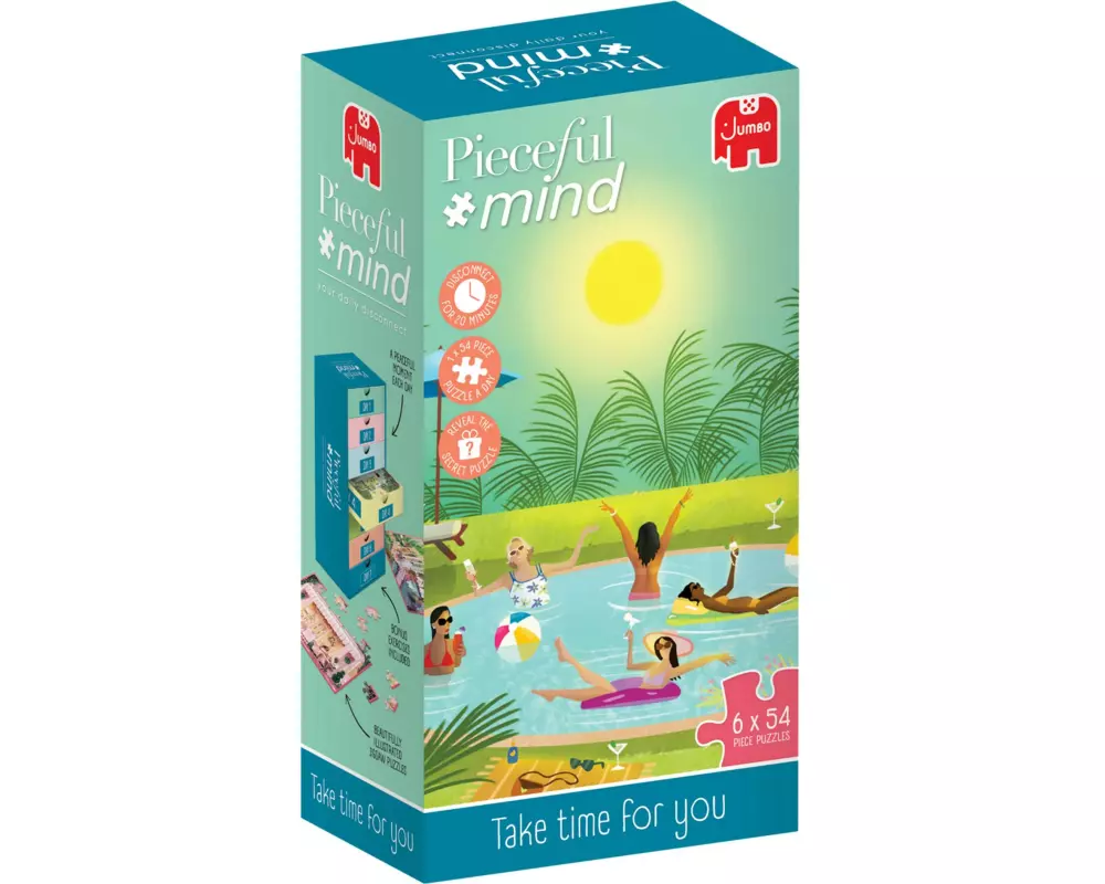 Jumbo Puzzle Pieceful Mind Take Time For You