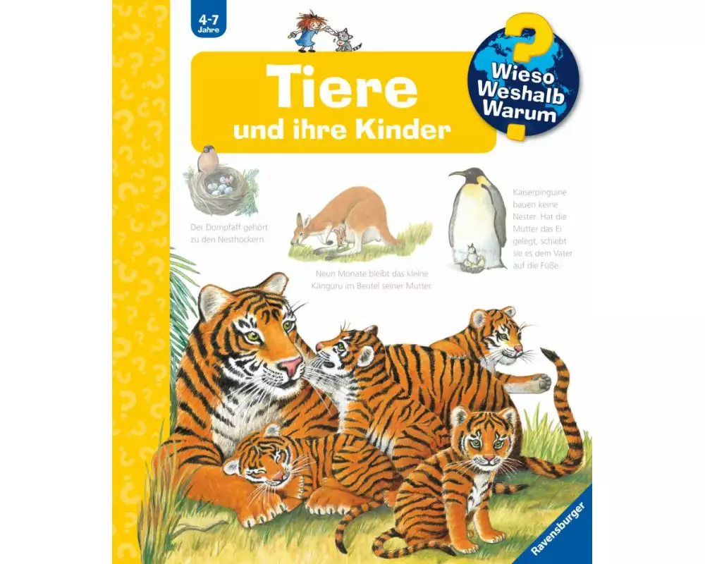 Wieso? Weshalb? Warum? Kernreihe, Band 33 - Tiere und ihre Kinder