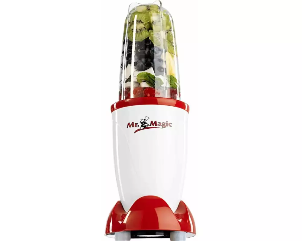 GOURMETmaxx Mr. Magic Mixer Rot/Weiss