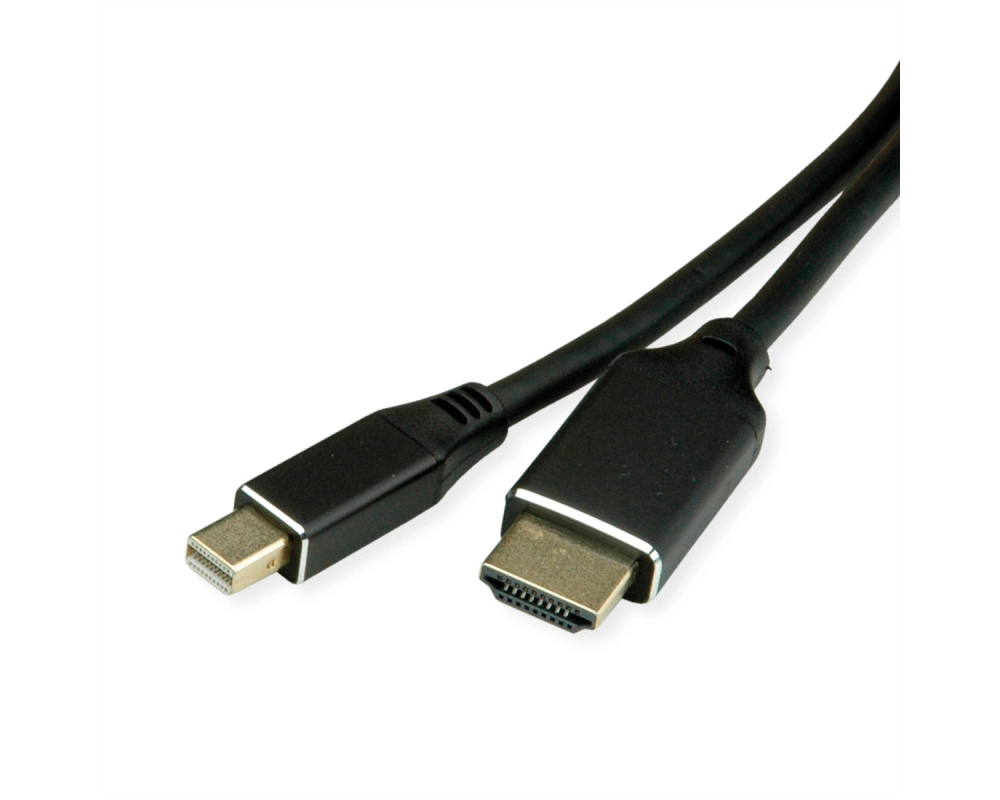 BACHMANN Mini DisplayPort zu HDMI Kabel 1,5m, S.1 Mini DP S.2 HDMI