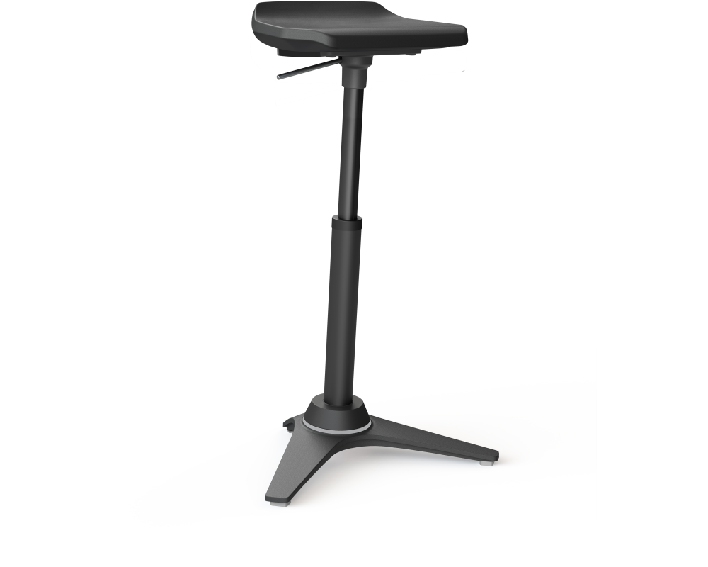 AERIS Stehhocker Muvman Industry 321STBKIN01 schwarz