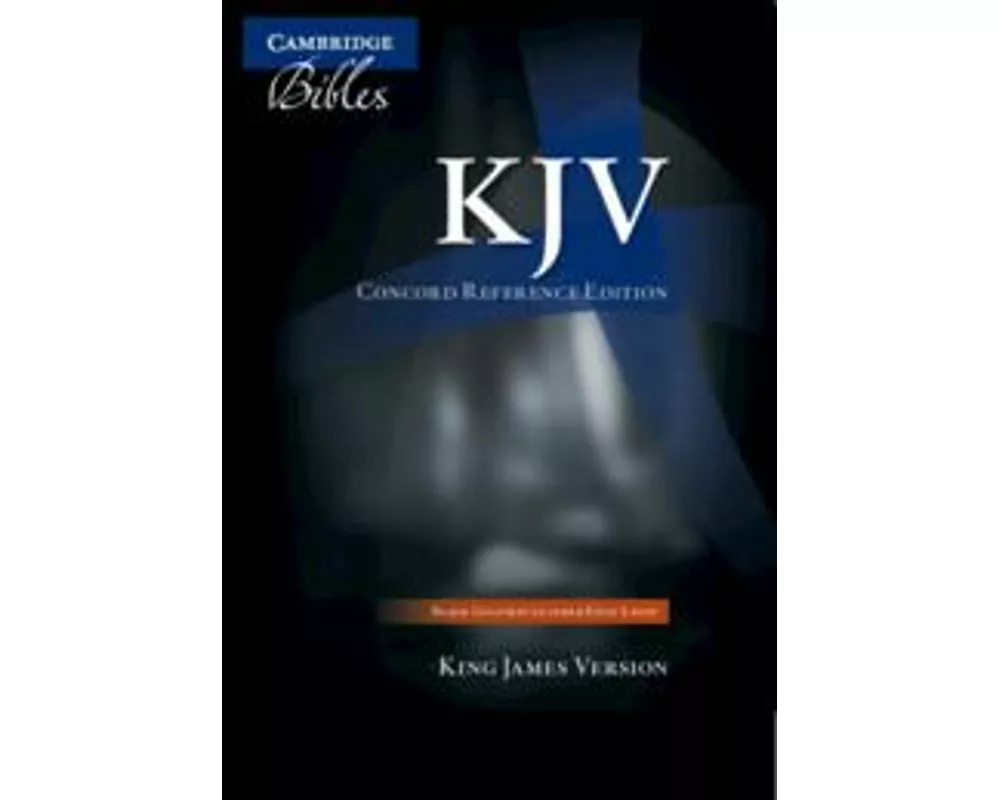 KJV Concord Reference Bible, Black Edge-lined Goatskin Leather, KJ566:XE