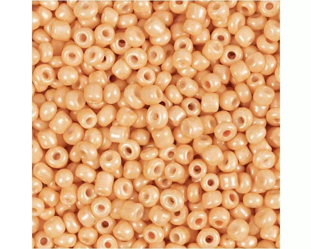 Creativ Company Rocailles-Perlen Glasperlen Pflaume