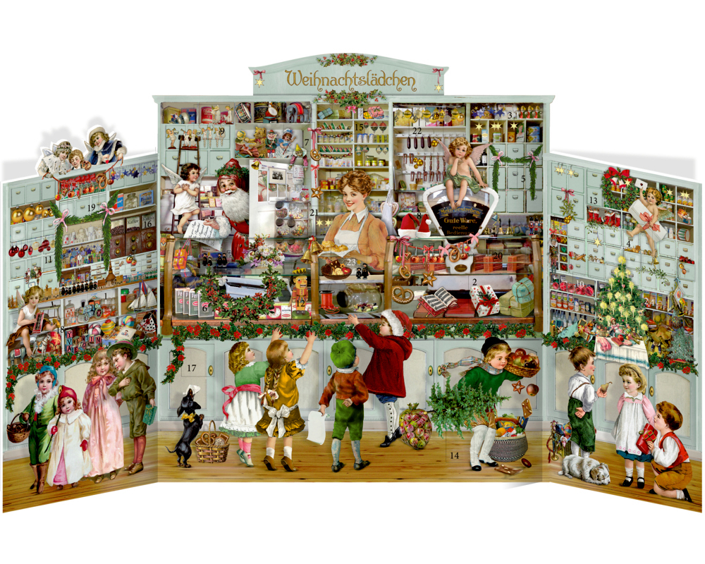 COPPENRATH Adventskalender 97274 Das Weihnachtslädchen