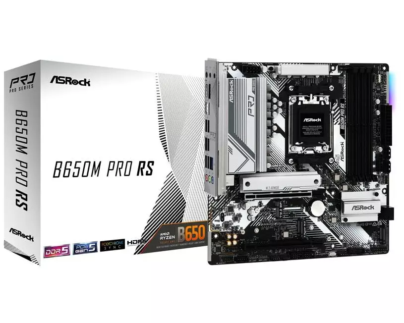ASRock Mainboard B650M Pro RS