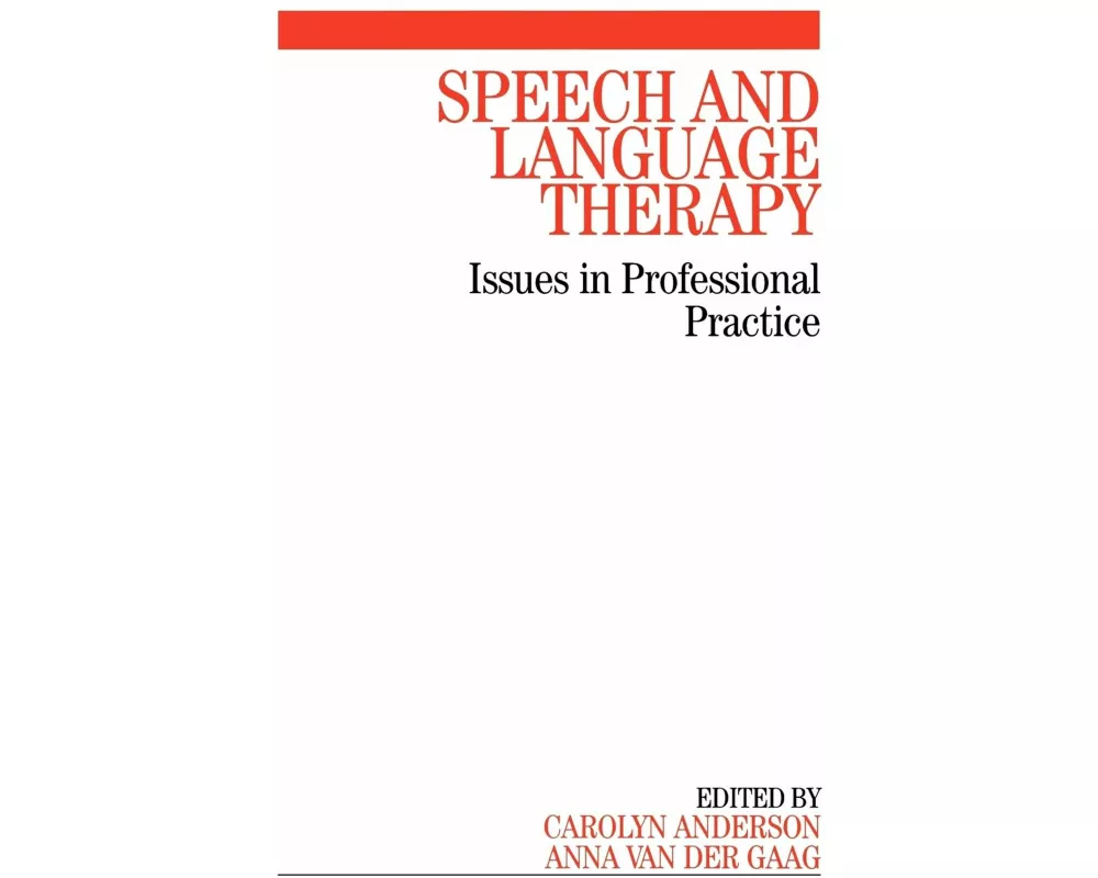 Speech and Language Therapy
