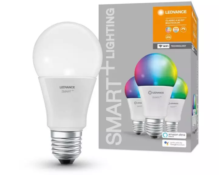 Ledvance Leuchtmittel SMART+ Classic, 9W, E27, RGBW