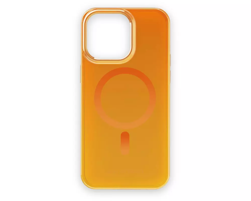Ideal of Sweden Back Cover Clear Case iPhone 15 Pro Max Orange Spritz