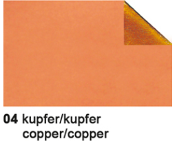 URSUS Bastelfolie Alu 50x80cm 4442104 90g, kupfer