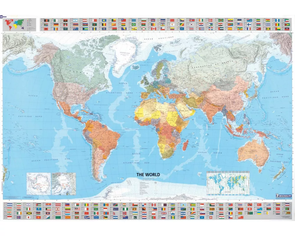 The World Planoposter (engl.); Auflage 2018