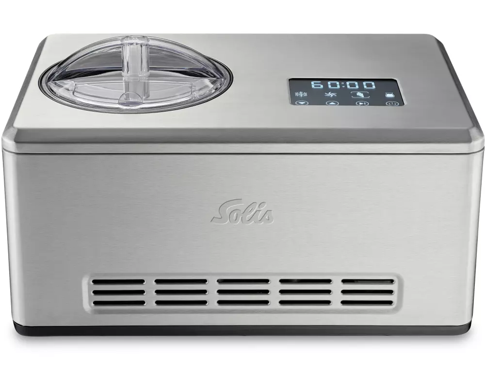 Solis Glacemaschine Gelateria Pro Touch 1.5 l, Silber