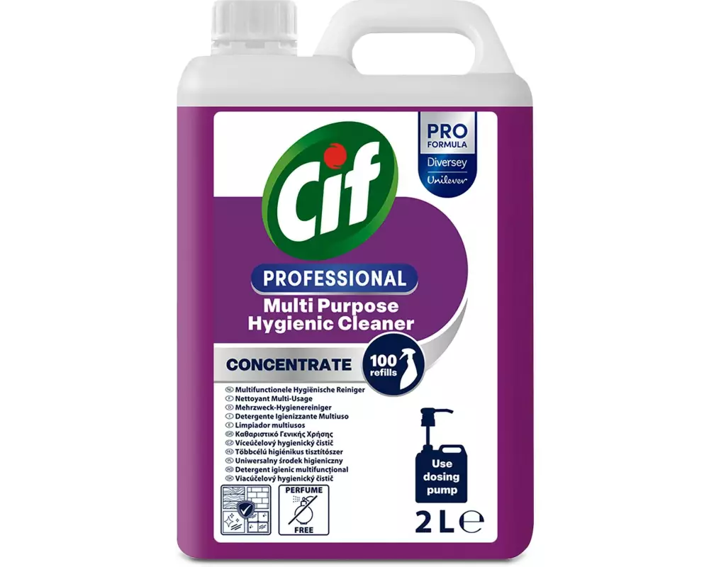 Diversey Pro Formula Cif Professional Mehrzweck-Hygienereiniger 2 l