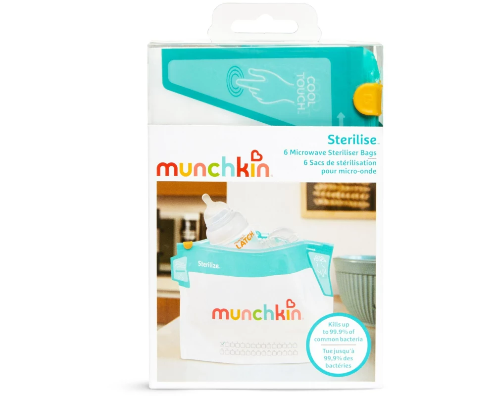 Munchkin Sterilisationsbeutel Latch 6er-Pack