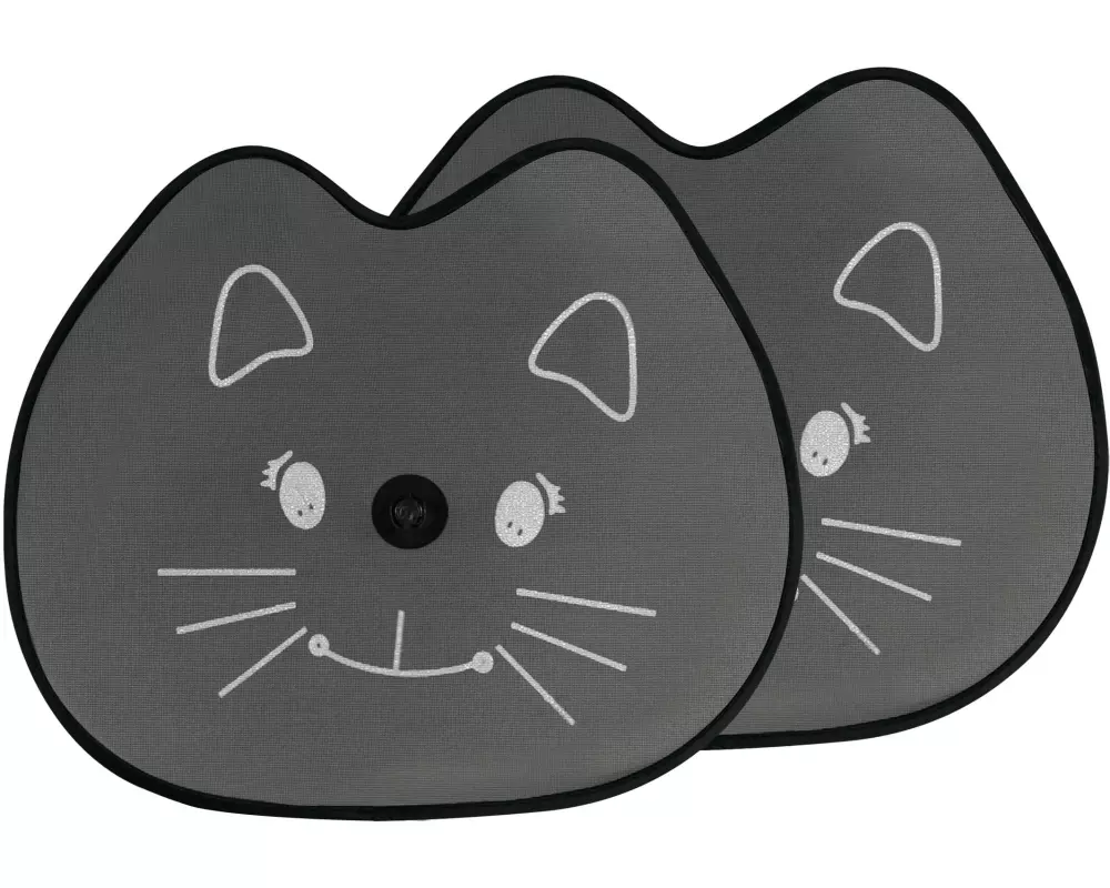 HiTS4KiDS Sonnenblende Schwarz 2er Set