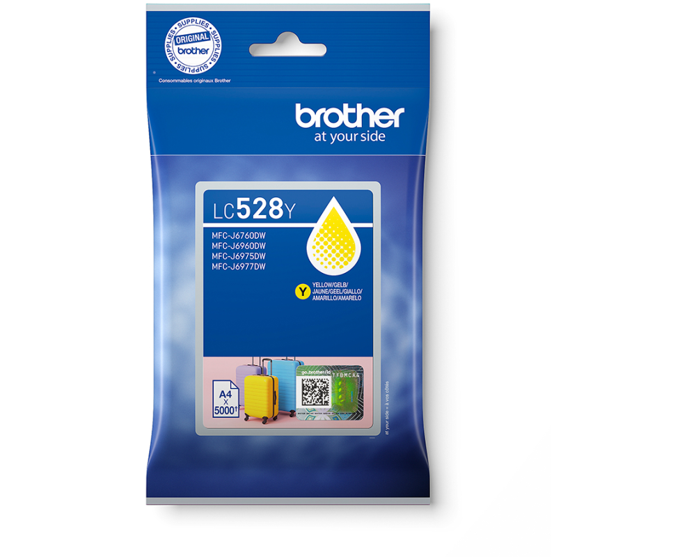 BROTHER Tintenpatrone yellow LC-528Y MFC-J6760DW 5000 Seiten