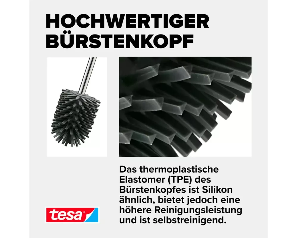 tesa SPARE Schwarz/Silber