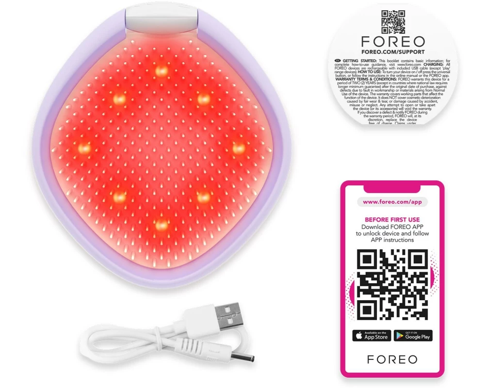 Foreo FLIP Play Advanced LED-Licht-Entwirrungsbürste