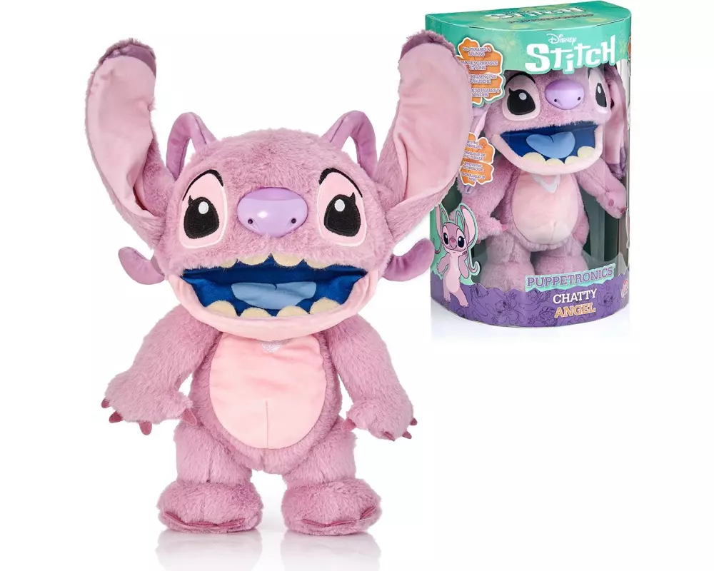 Stitch Funktionsplüsch Chatty Angel 30 cm, Assortiert