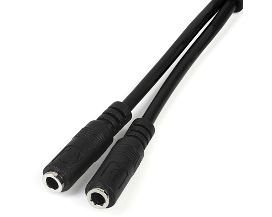 StarTech.com Headset adapter for headsets with separate headphone / microphone plugs
