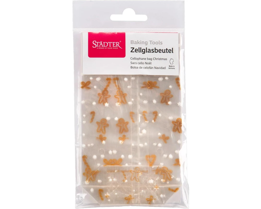 Städter Guetzli-Verpackung Weihnachtszirkus 10 Stück, 9.5 x 16 cm