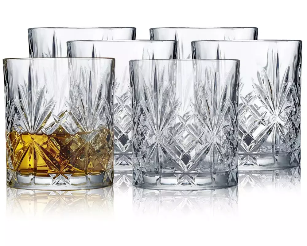Lyngby Whiskyglas Melodia 310 ml, 6 Stück, Transparent