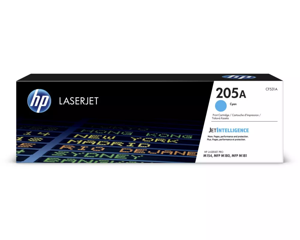 HP Toner Nr. 205A (CF531A) Cyan
